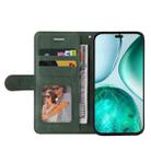 For Honor X8C 4G Global Dual-color Splicing Flip Leather Phone Case(Green) - 3