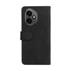 For Honor 400 Global 156.5mm Dual-color Splicing Flip Leather Phone Case(Black) - 3