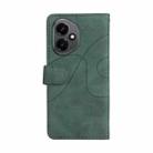 For Honor 400 Global 156.5mm Dual-color Splicing Flip Leather Phone Case(Green) - 3