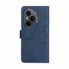 For Honor 400 Pro Global 160.8mm Dual-color Splicing Flip Leather Phone Case(Blue) - 3