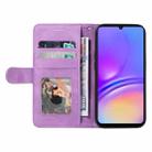 For Samsung Galaxy A06 4G / 5G Dual-color Splicing Flip Leather Phone Case(Purple) - 3