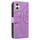 For Samsung Galaxy A07 5G Dual-color Splicing Flip Leather Phone Case(Purple) - 3