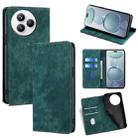 For Xiaomi Civi 5 Pro 5G RFID Anti-theft Brush Magnetic Leather Phone Case(Green) - 1