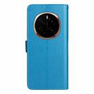 For Honor Magic7 Cat Bee Embossing Pattern Shockproof Leather Case(Blue) - 3