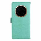 For Honor Magic7 Cat Bee Embossing Pattern Shockproof Leather Case(Green) - 3