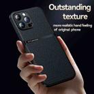 For iPhone 13 Pro Max Litchi Leather Magnetic Full Coverage Shockproof Phone Case(Green) - 3