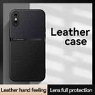 For iPhone X / XS Litchi Leather Magnetic Full Coverage Shockproof Phone Case(Yellow) - 2