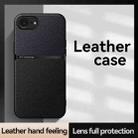 For iPhone 16e Litchi Leather Magnetic Full Coverage Shockproof Phone Case(Green) - 2