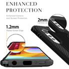 For LG Velvet / G9 Carbon Fiber Protective Case with 360 Degree Rotating Ring Holder(Black) - 3