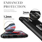 For OPPO A52 / A72 / A92 Carbon Fiber Protective Case with 360 Degree Rotating Ring Holder(Black) - 3