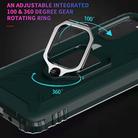For Vivo iQOO 3 5G Carbon Fiber Protective Case with 360 Degree Rotating Ring Holder(Green) - 3