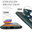 For Vivo Z6 Carbon Fiber Protective Case with 360 Degree Rotating Ring Holder(Green) - 2