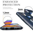 For Vivo Z6 Carbon Fiber Protective Case with 360 Degree Rotating Ring Holder(Blue) - 6