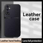 For Samsung Galaxy A54 5G Litchi Leather Magnetic Full Coverage Shockproof Phone Case(Green) - 2