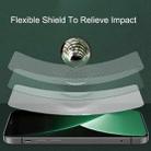 For iPhone 12 Pro Max Benks V Pro+ Series 0.3mm HD Eye Protection Green Tempered Glass Film + Metal Dust Net - 2