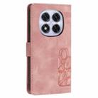 For Redmi Note 14 Pro+ 5G Tulips Embossed Leather Phone Case with Lanyard(Pink) - 3
