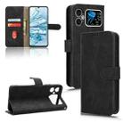 For Cubot A20 Skin Feel Magnetic Flip Leather Phone Case(Black) - 1