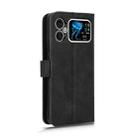 For Cubot A20 Skin Feel Magnetic Flip Leather Phone Case(Black) - 3