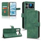 For Cubot A20 Skin Feel Magnetic Flip Leather Phone Case(Green) - 1