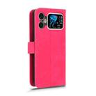 For Cubot A20 Skin Feel Magnetic Flip Leather Phone Case(Rose Red) - 3