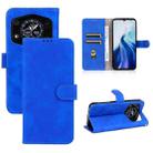 For Cubot A30 Skin Feel Magnetic Flip Leather Phone Case(Blue) - 1