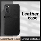 For Samsung Galaxy S20 FE 4G / 5G Litchi Leather Magnetic Full Coverage Shockproof Phone Case(Black) - 2