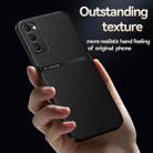 For Samsung Galaxy S20 FE 4G / 5G Litchi Leather Magnetic Full Coverage Shockproof Phone Case(Black) - 3