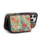 For iPhone 14 Pro Max Denior D23 MagSafe Detachable Zipper Wallet Holder Phone Case(Blue) - 3