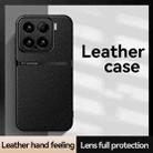 For Xiaomi 15 Litchi Leather Magnetic Full Coverage Shockproof Phone Case(Blue) - 2