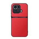 For Xiaomi Mi 11 Pro Litchi Leather Magnetic Full Coverage Shockproof Phone Case(Red) - 1