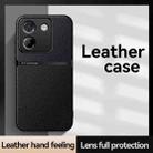 For Xiaomi Poco M7 Pro 5G Litchi Leather Magnetic Full Coverage Shockproof Phone Case(Yellow) - 2