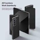 For Samsung Galaxy Z Fold Special DUX DUCIS Bril Series PU + TPU Phone Case(Black) - 3