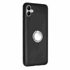 For Samsung Galaxy F14 5G Matte Ring Holder TPU Phone Case(Silver) - 2