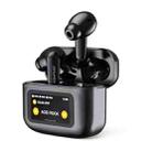 awei T56 ANC Noise Reduction Wireless Bluetooth Earphone with LED Touch Screen(Black) - 1