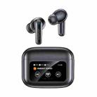 awei T56 ANC Noise Reduction Wireless Bluetooth Earphone with LED Touch Screen(Black) - 2