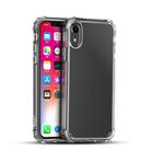 For iPhone XR iPAKY Airbag Shockproof Clear TPU + PC Case(Transparent) - 1
