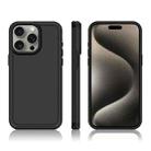 For iPhone 13 Pro Max Shockproof MagSafe Armor PC Hybrid TPU Phone Case(Black) - 3