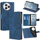 For Xiaomi Civi 5 Pro 5G Skin Feel Crocodile Magnetic Clasp Leather Phone Case(Blue) - 1