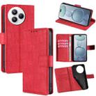 For Xiaomi Civi 5 Pro 5G Skin Feel Crocodile Magnetic Clasp Leather Phone Case(Red) - 1