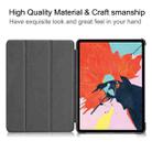 For iPad Air 2022 / 2020 10.9 Colored Drawing Horizontal Flip Leather Case with Three-folding Holder & Sleep / Wake-up Function(Apricot Flower) - 4