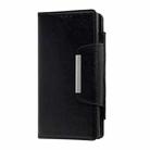 For Samsung Galaxy S25 Ultra 5G Multifunctional 7-Card Wallet Leather Phone Case(Black) - 2