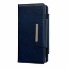 For Samsung Galaxy S25 Ultra 5G Multifunctional 7-Card Wallet Leather Phone Case(Royal Blue) - 2