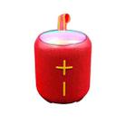 T&G TG-443 Outdoor Portable Colorful Wireless Bluetooth Speaker(Red) - 1