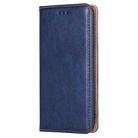 For Samsung Galaxy S25 5G Gloss Oil Solid Color Magnetic Leather Phone Case(Blue) - 2