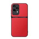 For Honor 200 Lite Global Litchi Leather Magnetic Full Coverage Shockproof Phone Case(Red) - 1