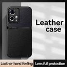 For Honor 90 GT Litchi Leather Magnetic Full Coverage Shockproof Phone Case(Black) - 2