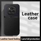 For Honor Magic6 Litchi Leather Magnetic Full Coverage Shockproof Phone Case(Black) - 2