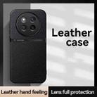 For Honor X60 Litchi Leather Magnetic Full Coverage Shockproof Phone Case(Yellow) - 2