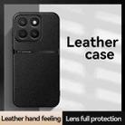 For Honor X8c 4G Litchi Leather Magnetic Full Coverage Shockproof Phone Case(Yellow) - 2