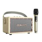 Zealot MT01M Retro Card Portable Wireless Bluetooth Speaker with Microphone(White) - 1